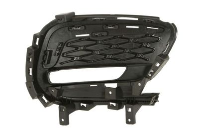 Voorbumper afdekking Links (plastic, zwart glanzend) past: CHRYSLER PACIFICA 03.20-