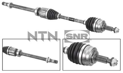 полуоска SNR