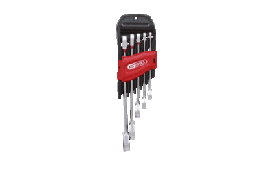 Ks Tools - Kľúč očkoplochý račňový 8-19mm 5ks