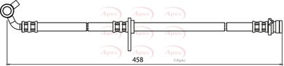 APEC Brake Hose HOS4001