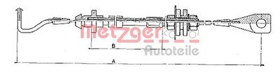 жило за газ METZGER AUTOTEILE 10.090