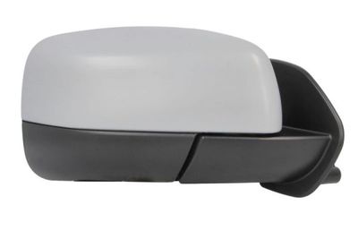 Zijspiegel Rechts (elektrisch, in reliëf,met geheugen, met verwarming, chroom, under-coated, elektrisch opklapbaar) past: LAND ROVER DISCOVERY IV L319, RANGE ROVER III L322 09.09-03.14