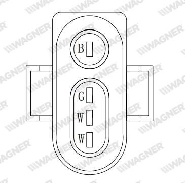 Lambda sonda WAGNER LBS00550