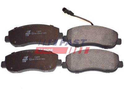 Sada brzdových destiček, kotoučová brzda FAST FT29536