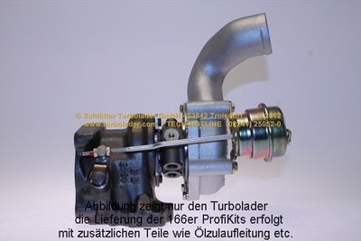 LADER AUFLADUNG SCHLÜTTER TURBOLADER 16602746 2