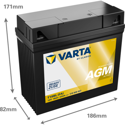 STARTERBATTERIE VARTA 518909022K542 1