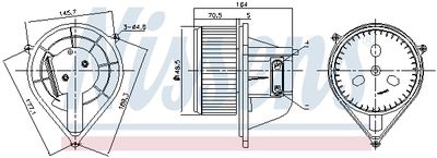 Interior Blower 87241