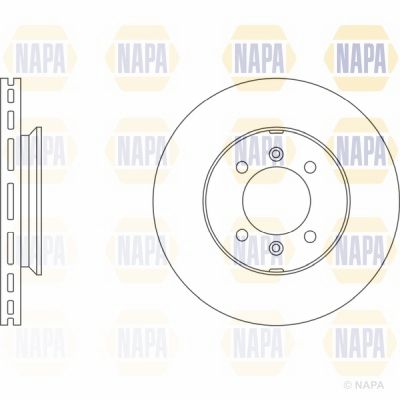 Brake Disc NAPA PBD8635