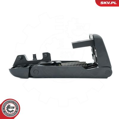 Ritinėlio kreiptuvas, atstumiamos durys