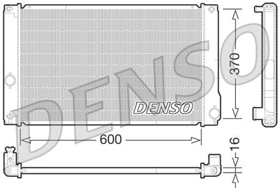 DENSO DRM50076 Крышка радиатора  для TOYOTA PRIUS (Тойота Приус)