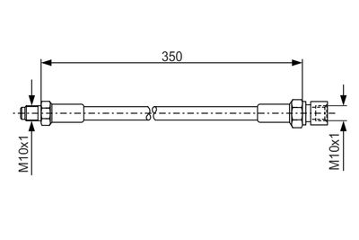 Brake Hose 1 987 476 324