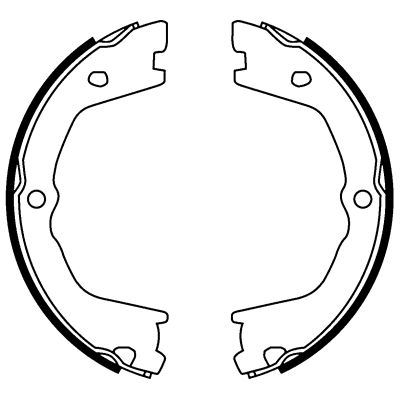 BREMSBACKENSATZ FESTSTELLBREMSE HELLA 8DA355050231 1