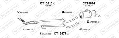 SISTEM DE ESAPAMENT VENEPORTE 450644