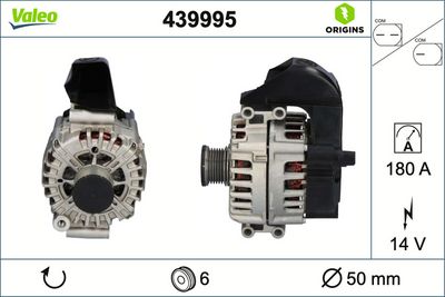 GENERATOR / ALTERNATOR VALEO 439995