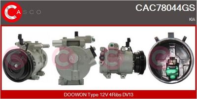 COMPRESOR CLIMATIZARE CASCO CAC78044GS