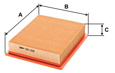 LUFTFILTER VALEO 585008 0