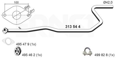 RACORD EVACUARE ERNST 313544