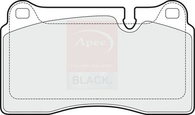 APEC Brake Pad Set, disc brake PAD1527B