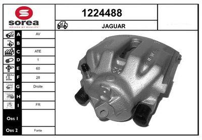 BREMSSATTEL SNRA 1224488