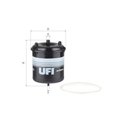 UFI Alyvos filtras