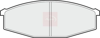 APEC Brake Pad Set, disc brake PAD375