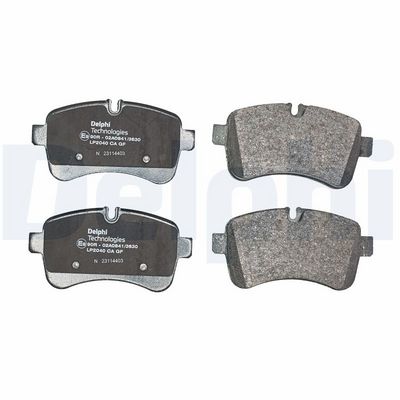 Brake Pad Set, disc brake LP2040