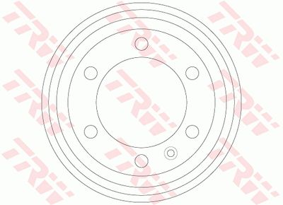 Тормозной барабан TRW DB4397 для CARBODIES FX