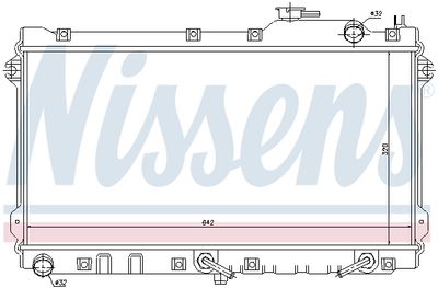 RADIATOR RACIRE MOTOR NISSENS 62447 4