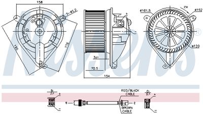 Interior Blower 87052