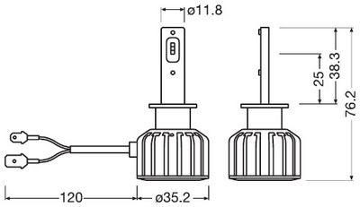 BEC FAR DE LUCRU ams-OSRAM 64150DWBRT2HFB 2