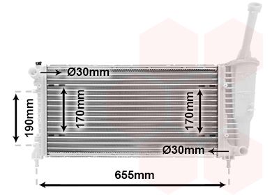 VAN WEZEL 17002308 Крышка радиатора  для FIAT IDEA (Фиат Идеа)