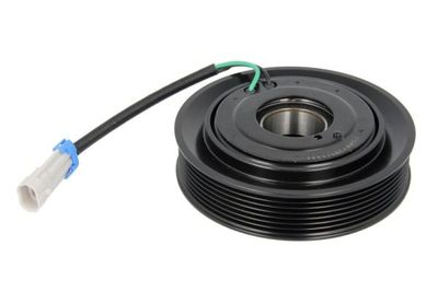 Airconditioning compressor, elektromagnetische koppeling