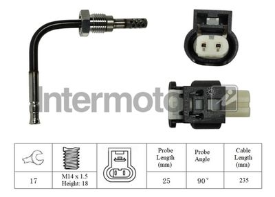 Sensor, exhaust gas temperature Intermotor 27275