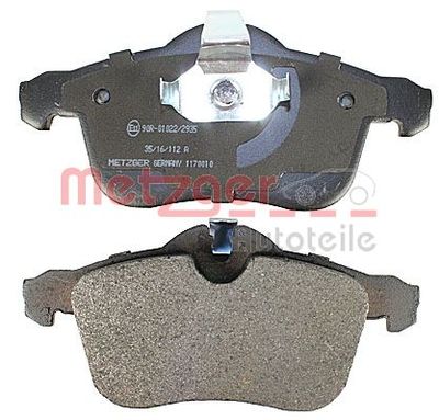 Brake Pad Set, disc brake 1170010