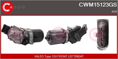 CASCO Ruitenwissermotor Genuine (CWM15123GS)