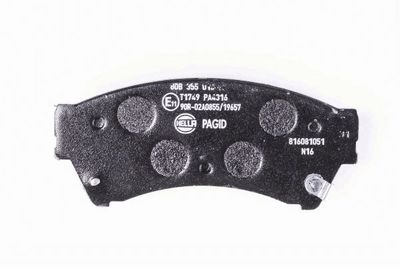 Brake Pad Set, disc brake 8DB 355 013-761