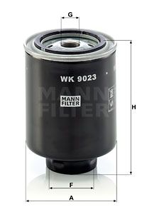 Bränslefilter MANN-FILTER WK 9023 z