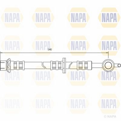 Brake Hose NAPA NBH1115