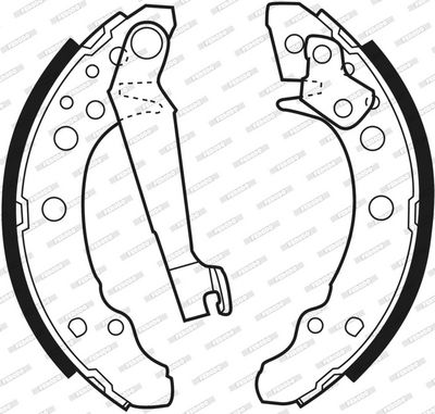 BREMSBACKENSATZ FERODO FSB191 2