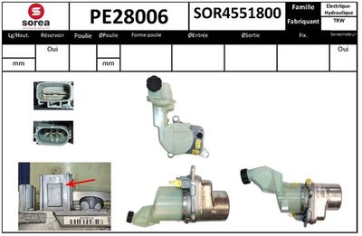 HYDRAULIKPUMPE LENKUNG EAI PE28006
