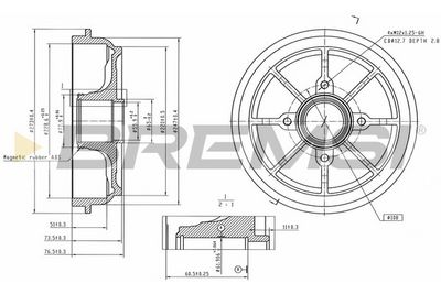 Brake drum