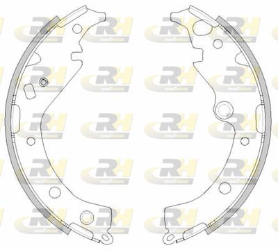 Комплект тормозных колодок ROADHOUSE 4293.00 для TOYOTA RAV 4