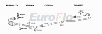 Układ wydechowy EUROFLO MICOU16D0108LHD