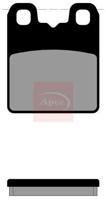 APEC Brake Pad Set, disc brake PAD2499