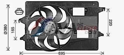 LüFTER MOTORKüHLUNG