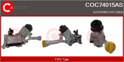 RADIATOR ULEI ULEI MOTOR CASCO COC74015AS