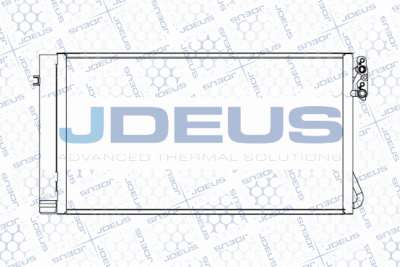 JDEUS M-7050680 Радиатор кондиционера  для BMW 1 (Бмв 1)