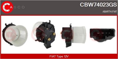 VENTILATOR HABITACLU CASCO CBW74023GS