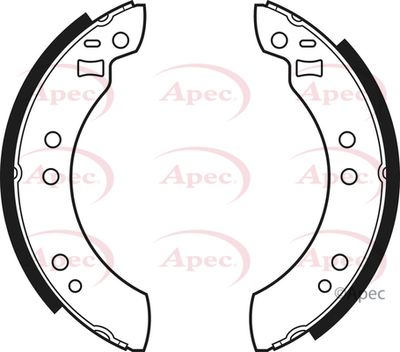 Brake Shoe Set APEC SHU244