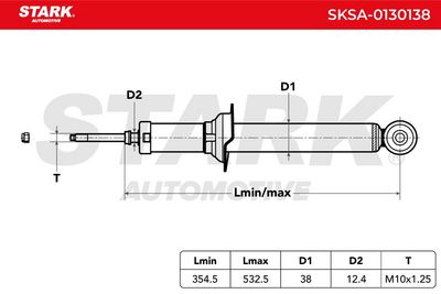 амортисьор STARK SKSA-0130138